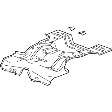 GM 15299685 Panel Asm-Rear Compartment Front