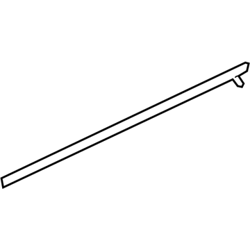 Acura 72410-SJA-A01 Molding Assembly, Right Front Door