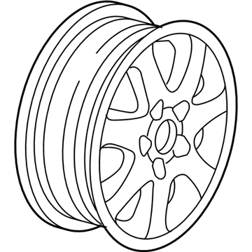 Kia K9965C46050 Wheel-Disc, Aluminum