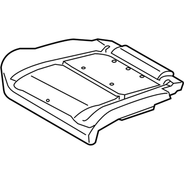 Ford CJ5Z-7863840-A Seat Cushion Pad