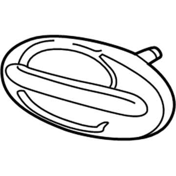 Ford 6F2Z-1726605-CC Handle, Outside