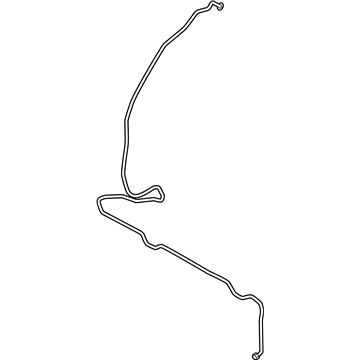 BMW 16-13-7-210-804 Scavenging Line Rear