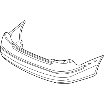 Ford 4F1Z-17K835-CA Bumper Cover