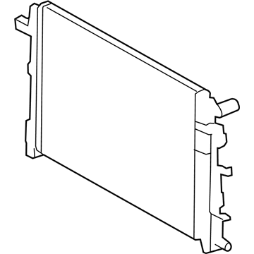 Mopar 68013630AB Engine Cooling Radiator