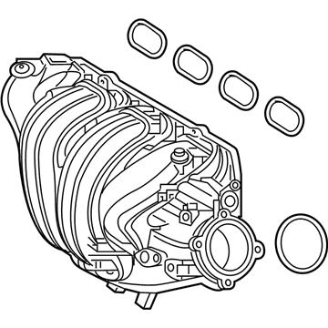 Kia 283102E900 Manifold Assembly-Intake