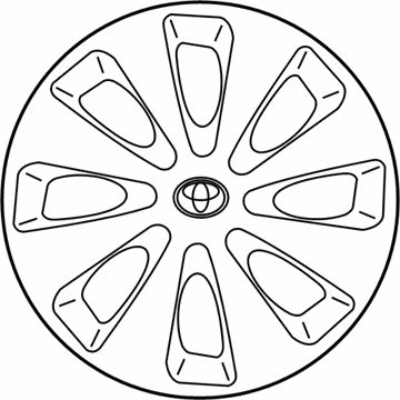 Toyota 42602-52540 Wheel Cover