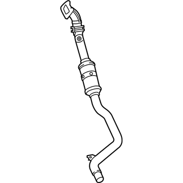 Mopar 68038392AG Converter-Front