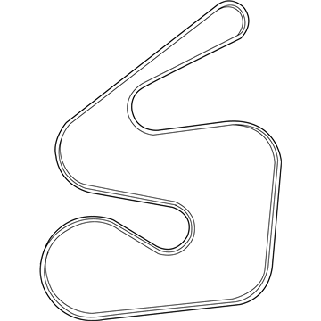 Mopar 5184442AC Belt-SERPENTINE