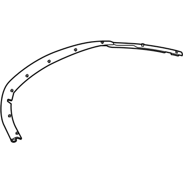 Mopar 68084598AC Seal-Hood