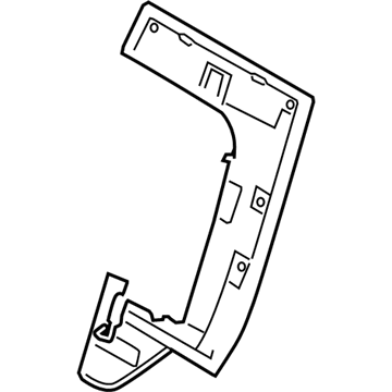 Hyundai 89087-3J050-6T Board Assembly-2ND Back, RH