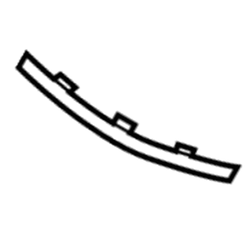 Hyundai 86681-2L300 MOULDING Assembly-Rear Bumper Side, L