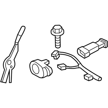 Hyundai 81900-3MA00 Key Sub Set-Steering Lock