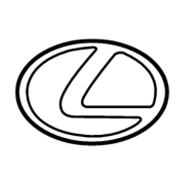 Lexus 90975-02026 Luggage Compartment Door Emblem