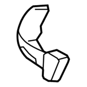 Mopar 55077768AC Bracket-FASCIA