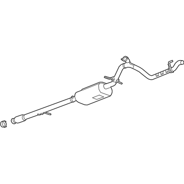 GM 84520060 Muffler & Pipe