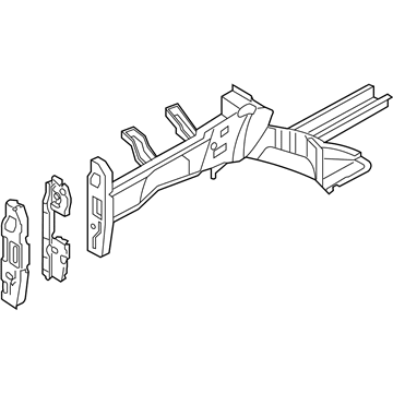 Hyundai 64605-1R300 Member Assembly-Front Side, LH