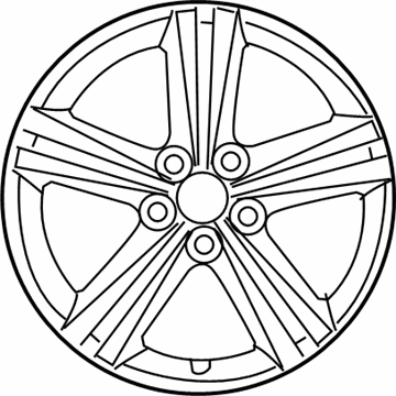 Lexus 4261A-30461 Wheel, Disc Chrome P