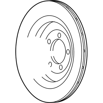 Mopar 5181463AC Brake Rotor