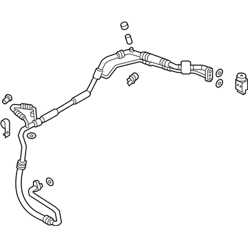 Kia 97775G5490 Suction Tube Assembly