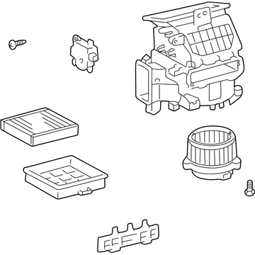 Lexus 87130-50060 Blower Assembly