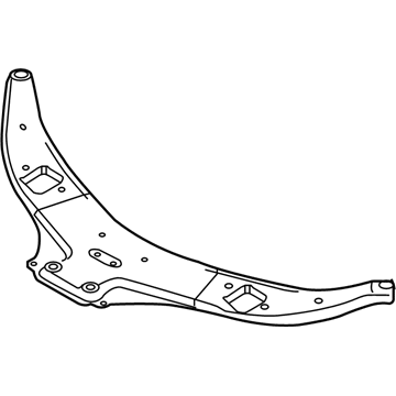 Infiniti 544B2-1CA0A Bar Assembly-Cross, Front