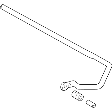 Lexus 48805-60090 Bar Sub-Assy, Rear Stabilizer