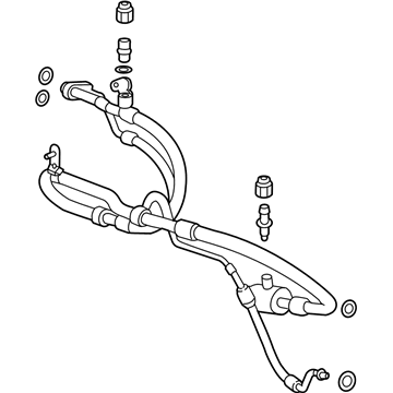 GM 84459870 HOSE ASM-A/C CMPR