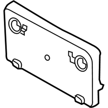 Ford FL7Z-17A385-AA License Bracket