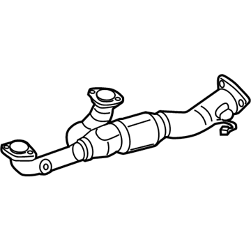 Acura 18210-TY3-A01 Pipe A, Exhaust