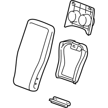 GM 22878907 Armrest Assembly