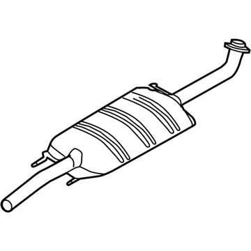 Ford 9L8Z-5230-C Muffler