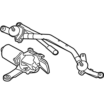 Nissan 28800-5AA0A Drive Assy-Windshield Wiper