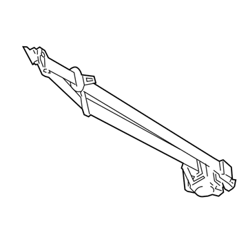 Nissan 86885-ZC38A Tongue Belt Assembly, Pretensioner Front Left