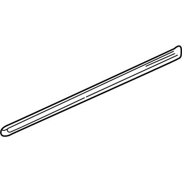 Hyundai 87712-2D200-CA Moulding Assembly-Front Door Waist Line, RH
