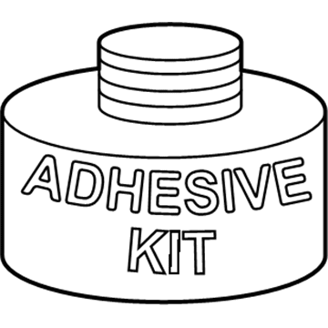 GM 12346392 Adhesive Kit, Glass Urethane