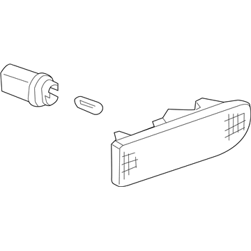 Kia 923033F550 Lamp Assembly-Side Repeater