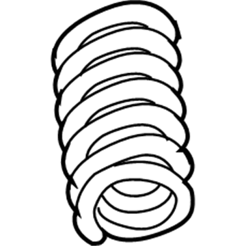 Mopar 52113914AA Front Coil Spring