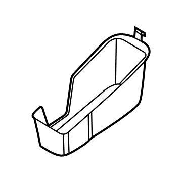 BMW 51-76-7-480-744 LOCK PANEL