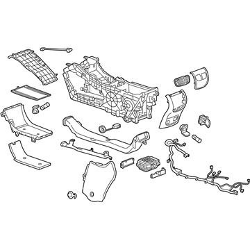 GM 26697100 Center Console