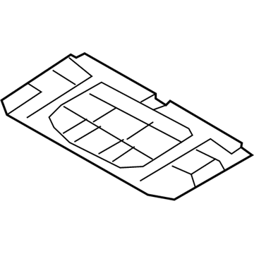 Mopar 5109033AE Pan-Front Floor