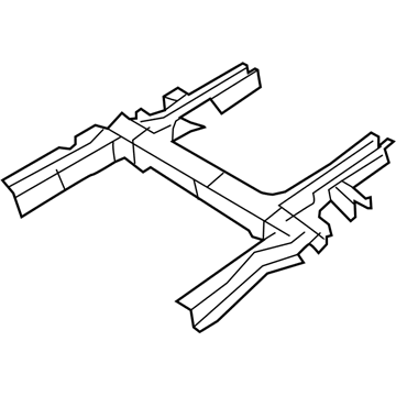 Mopar 68032354AC Rail-Rear Floor Pan Side