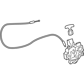 Toyota 64600-06070 Lock Assembly