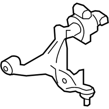 Infiniti 54500-1NA4B Transverse Link Complete, Right Lower