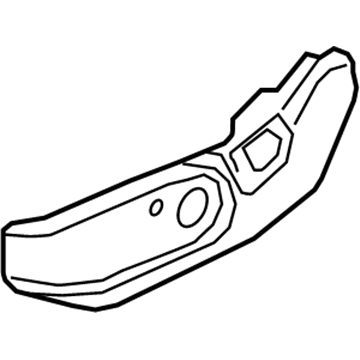 Hyundai 88181-C1010-TRY Shield Cover-Seat Driver Outer