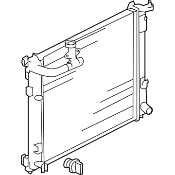 Nissan 21410-1HS3A Radiator Assy