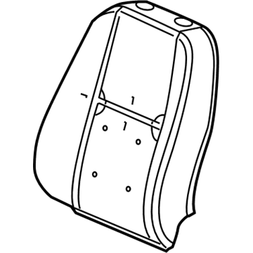 GM 15243902 Seat Back Pad