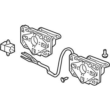 Honda 76215-SCV-A01 Actuator Set, Driver Side