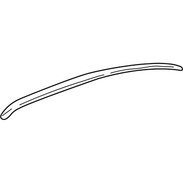 Lexus 75551-50020-A0 Moulding, Roof Drip Side Finish, RH