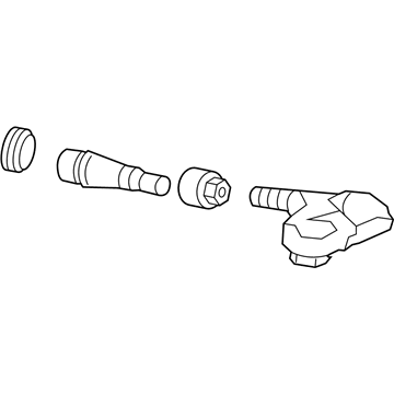 Nissan 40700-6WY0B Tire Pressure Monitoring Sensor Unit