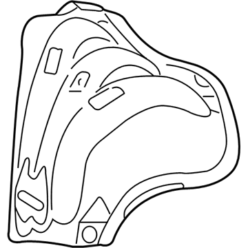 GM 19185420 Shield, Exhaust Manifold Outer Heat